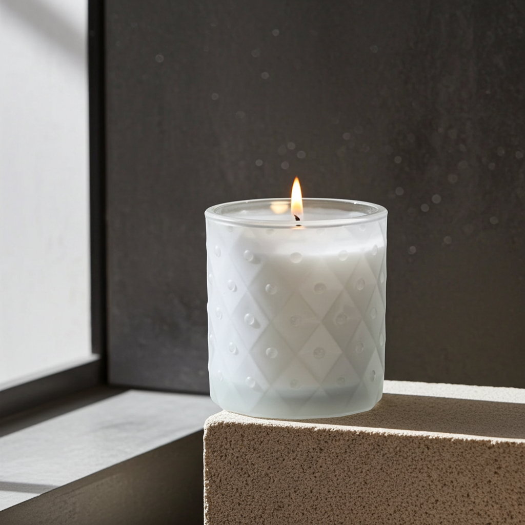 Spaas Kaars in Glas 7,5 cm – Sfeervolle Geurkaars