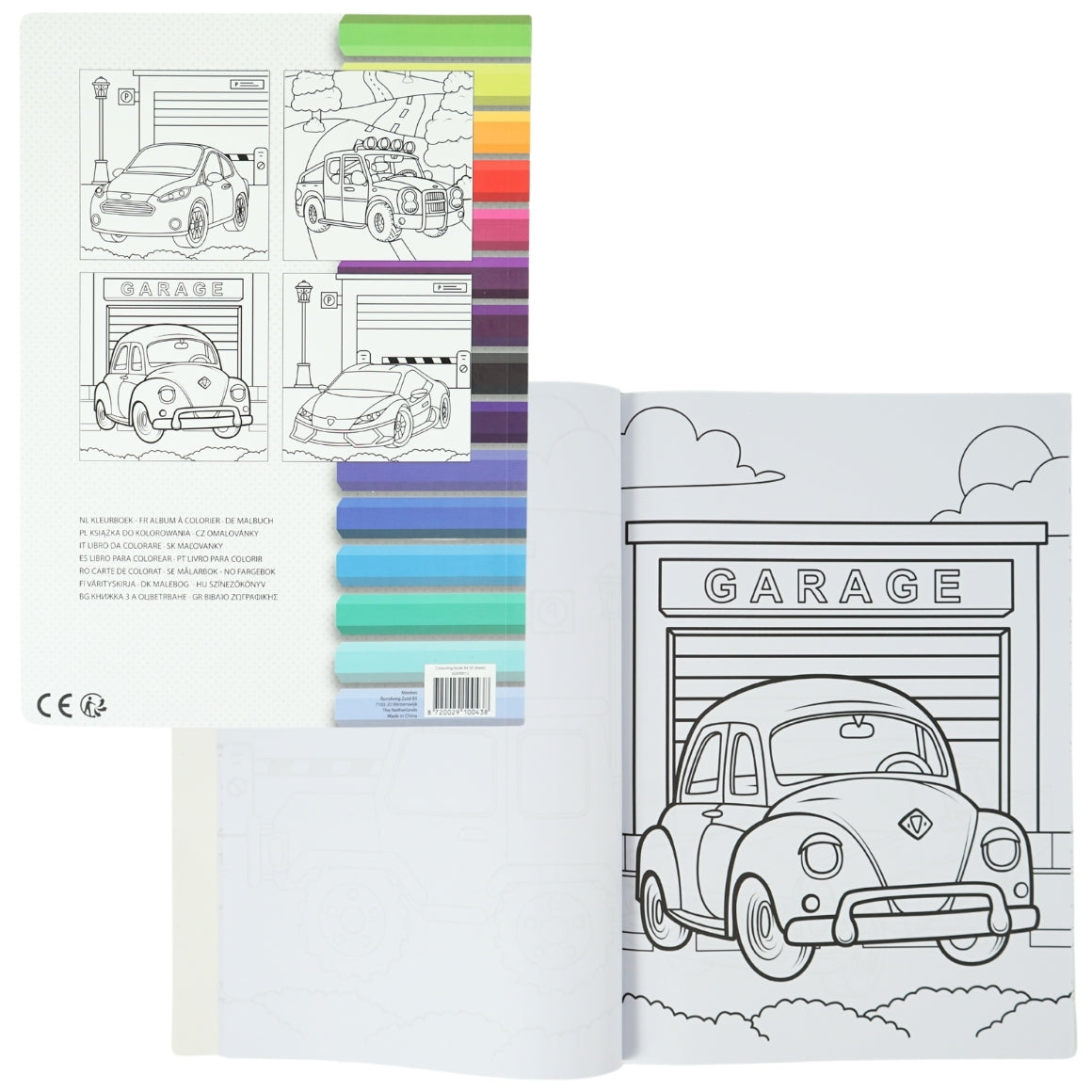 Kleurboek A4 30 Pagina’s – Creatief Kleurboek
