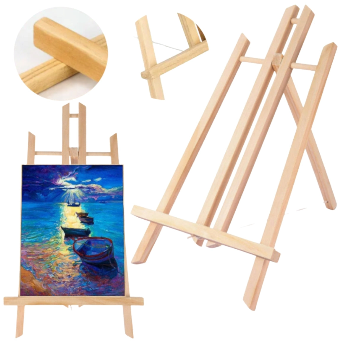 Schildersezel Tafelmodel Hout – Houten Ezeltje