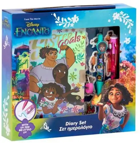Disney Encanto Secret Diary Set met UV Pen 22x23cm | Tinyco
