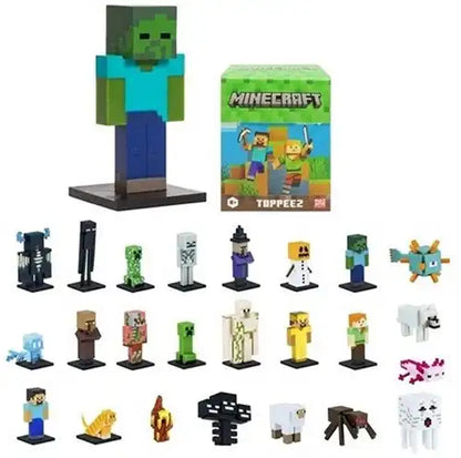 Minecraft 3D Toppeez Blindbox Verrassingsfiguur 6x6x6cm | Tinyco
