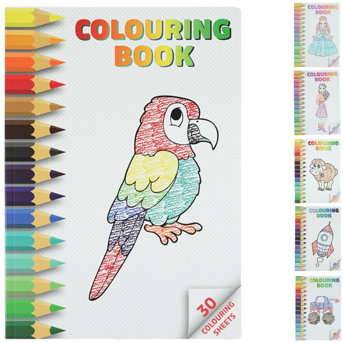 Kleurboek A4 30 Pagina’s – Creatief Kleurboek