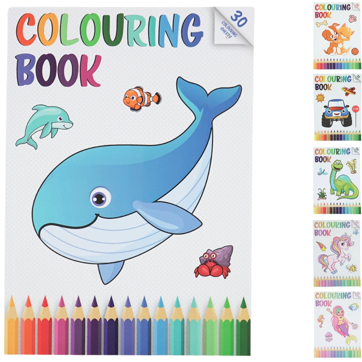 Kleurboek A4 30 Pagina’s – Creatief Kleurboek
