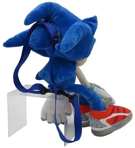 Sonic Pluche Rugzak Zijaanzicht 48cm voor Kinderen | Tinyco
