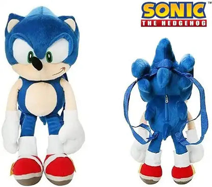 Sonic the Hedgehog Pluche Rugzak 48cm Knuffel en Tas | Tinyco
